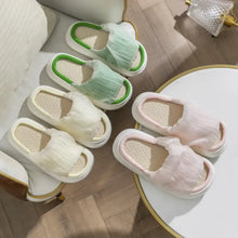 Open Toe Platform Slippers Woman Slippers