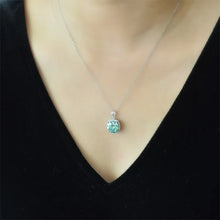 5 Carat Moissanite 925 Sterling Silver Pendant Necklace Silver One Size
