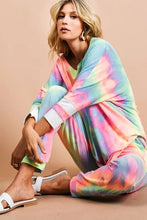 BiBi Tie Dye French Terry Casual Pants