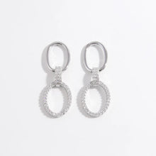 Zircon 925 Sterling Silver Dangle Earrings