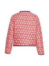 Tied Printed Long Sleeve Jacket Woman Outerwear