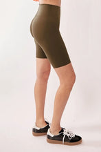 Davi & Dani High Waisted Biker Leggings