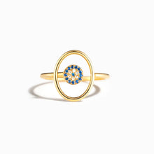 925 Sterling Silver Evil Eye Ring Rings