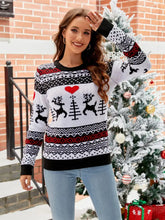 Christmas Round Neck Sweater Sweater Pullovers