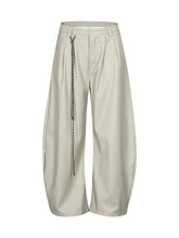 Men's Wide Leg Pants Apricot