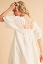 Aemi + Co Square Neck Babydoll Dress with Pockets Woman Casual Dress