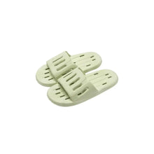 Open Toe Platform Slippers Green Woman Slippers