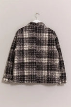 HYFVE Plaid Button Up Boucle Jacket Woman Outerwear