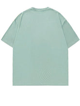 Men's Plus Size Round Neck Half Sleeve T-Shirt