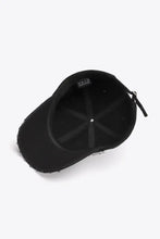 VIBRA Graphic Distressed Adjustable Baseball Cap Hats