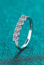 2 Carat Moissanite 925 Sterling Silver Teardrop Shape Ring Rings