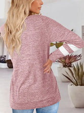 V-Neck Raglan Sleeve T-Shirt Woman T Shirts