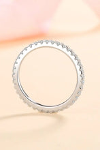 Curious Time 925 Sterling Silver Moissanite Ring Rings