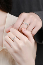 Minimalist 925 Sterling Silver Rhodium-Plated Ring Women