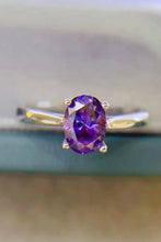 1 Carat Moissanite 4-Prong Solitaire Ring Rings