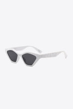 Cat Eye Polycarbonate Sunglasses Light Gray One Size