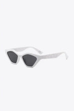 Cat Eye Polycarbonate Sunglasses Light Gray One Size Sunglasses