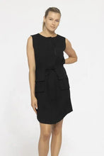 MONO B Versatile Drawstring Waist Tank Dress Casual Dresses