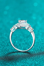 1 Carat Moissanite 925 Sterling Silver Heart Ring Rings
