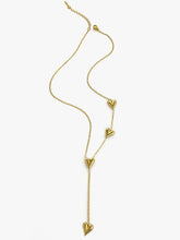 18K Gold-Plated Heart Drop Y-Necklace