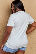 Simply Love Full Size MAY YOU STAY IN GOOD SPIRITS Graphic Cotton T-Shirt Woman T Shirts