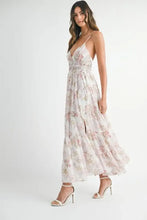 MABLE Floral Print Tiered Cami Maxi Dress Casual Dresses