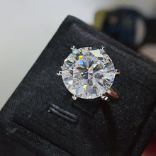 10 Carat Moissanite 925 Sterling Silver Ring