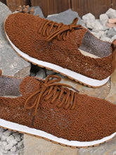Mesh Lace Up Sneakers Woman Sneakers
