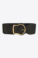 Zinc Alloy PU Leather Belt