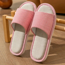 Open Toe Flats Slippers Pink Woman Slippers