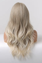 13*2" Lace Front Wigs Synthetic Long Wave 24" 150% Density in Medium Blonde Highlights Hair