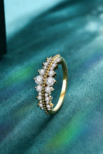 Moissanite 925 Sterling Silver Ring Rings