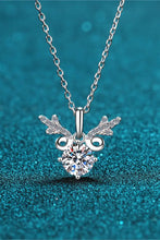 1 Carat Moissanite 925 Sterling Silver Necklace Silver One Size Necklaces