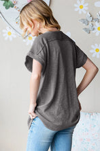 Heimish Full Size Short Sleeve Round Neck T-Shirt Woman T Shirts
