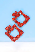 Geometrical Shape Zinc Alloy Dangle Earrings Earrings
