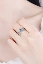 1 Carat Moissanite Crisscross Ring Rings