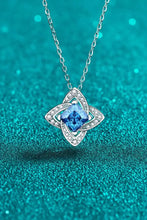 1 Carat Moissanite Floral Pendant Necklace Necklaces