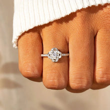 925 Sterling Silver Inlaid Zircon Ring Silver Rings