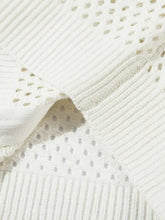 Men's Mesh Knit Zip-Up Cardigan with Stripe Detail Cardigans