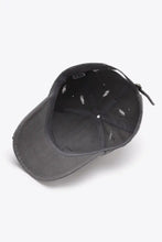 Distressed Adjustable Baseball Cap Hats