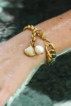 18K Gold-Plated Curb Chain Bracelet Necklaces