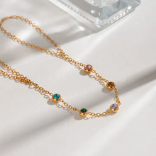 18K Gold-Plated Inlaid Zircon Bracelet