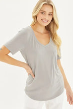 Love Tree V-Neck Short Sleeve T-Shirt Woman T Shirts