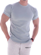 Men's Round Neck Short Sleeve T-Shirt Mens Tops