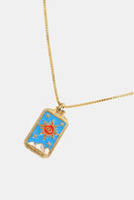 Tarot Card Pendant Copper Necklace Necklaces