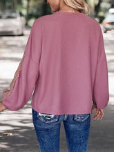 Perfee Lace Detail V-Neck Top Woman Blouses