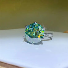 10 Carat Moissanite 925 Sterling Silver Ring Rings