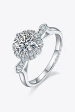 1 Carat Moissanite 925 Sterling Silver Ring Rings