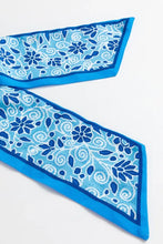 Floral Printed Spaghetti Strap Maxi Dress with Waist Tie Woman Maxi Dress