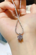 1 Carat Moissanite 925 Sterling Silver Necklace Necklaces